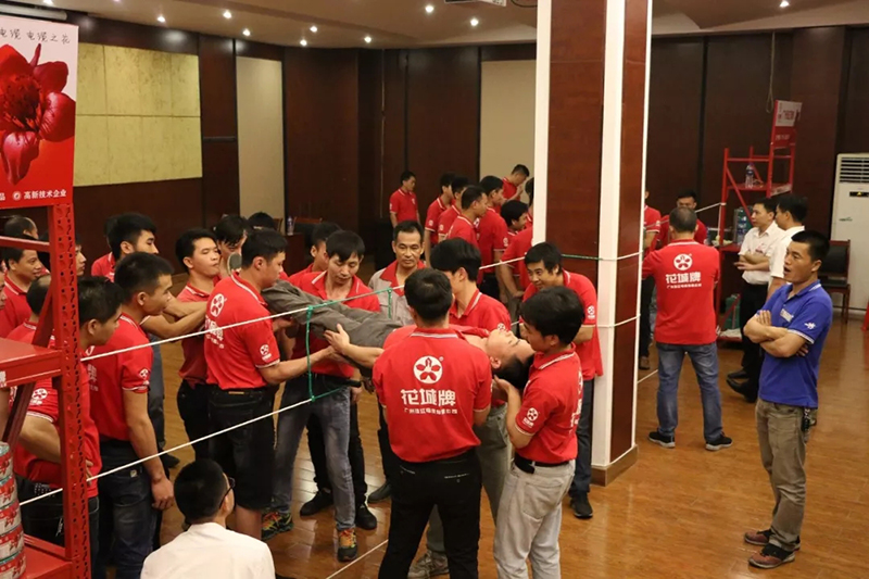 Work together to forge the team